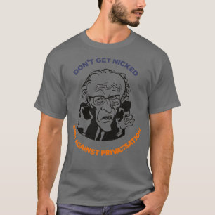 Camiseta Vintage Union Worker GMB Contra Privatização