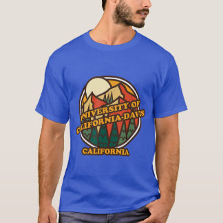 Camiseta Vintage University of California Davis Oversized