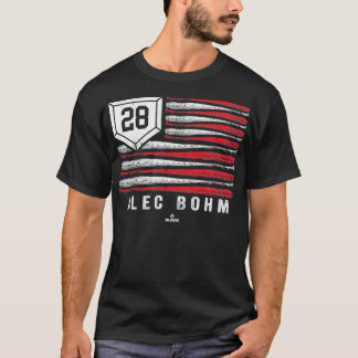 Camiseta Vintage US Flag Baseball Striball Alec Bohm Philad