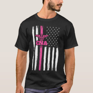 Camiseta Vintage Usa Cna Certified Nurse Assistant American