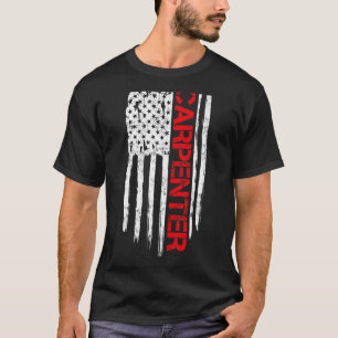 Camiseta Vintage USA Flag Americano Afastou Carpa Patriótic