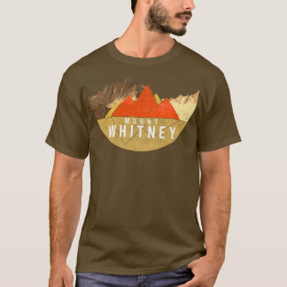 Camiseta Vintage USA Mountain Hiking Mount Whitney