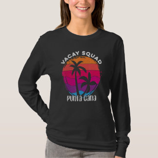 Camiseta Vintage Vacay Squad Punta Cana Summer Vacation Fri