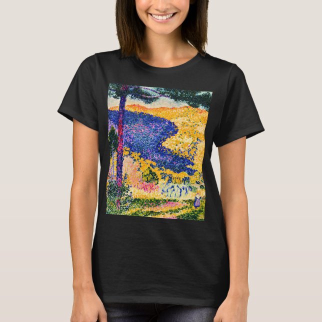 Camiseta Vintage Valley com pintura de Fir (Frente)