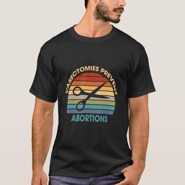 Camiseta Vintage Vasectomias Prevenem Abortos (Frente)