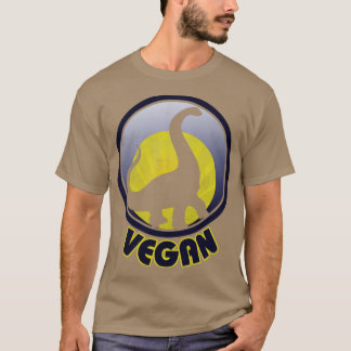 Camiseta Vintage Vegan Dinosaur