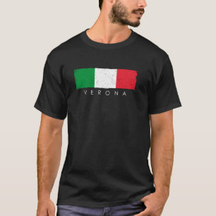 Camiseta Vintage Verona Itália Vacinação Itália Lover
