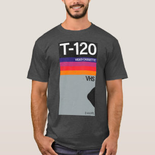 Camiseta Vintage VHS Video Cassette