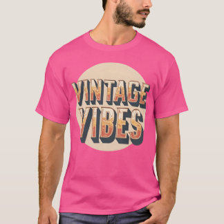 Camiseta Vintage Vibes Retro 70s Aestheticee gift