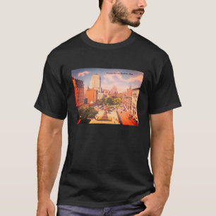 Camiseta Vintage Victoria Square, Montreal, Quebec, Canadá