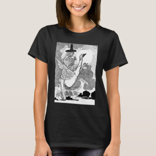 Camiseta Vintage Victorian Madre Goose por Charles Robinson