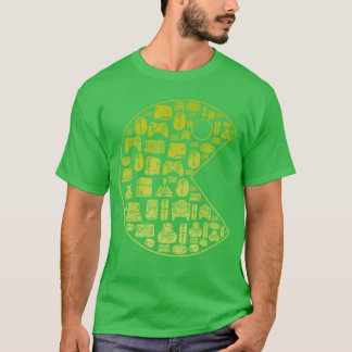 Camiseta Vintage Video Game Player 1980 Retro Millennial Ga