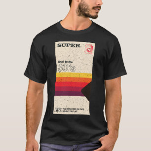 Camiseta Vintage Video Tape Back to the 80 Memories Nostalg