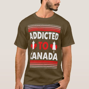 Camiseta Vintage - Vintage - Maple Leaf Red Retro