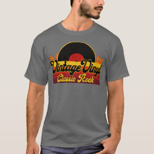 Camiseta Vintage Vinyl Classic Rock