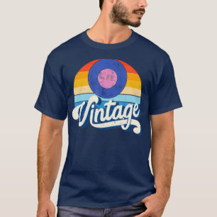 Camiseta Vintage Vinyl Record Shirt Album Spinning Hip