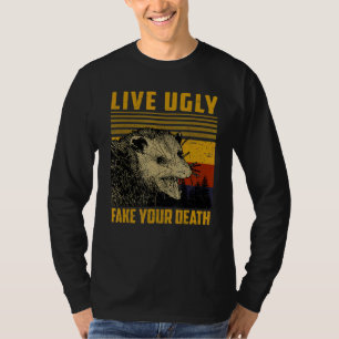 Camiseta Vintage Vive Feia Sua Morte Possível