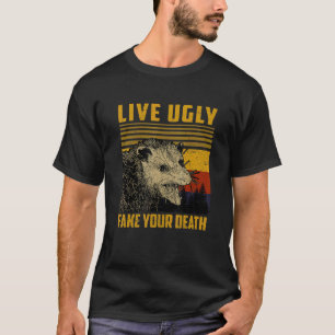 Camiseta Vintage Vive Feia Sua Morte Possível