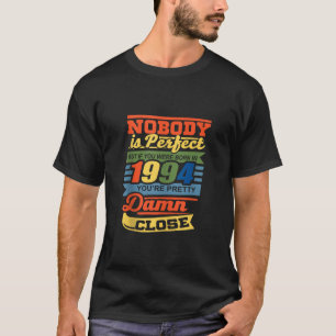 Camiseta Vintage Você Era Nascer Em 1994, 30 Bi, 30 Anos