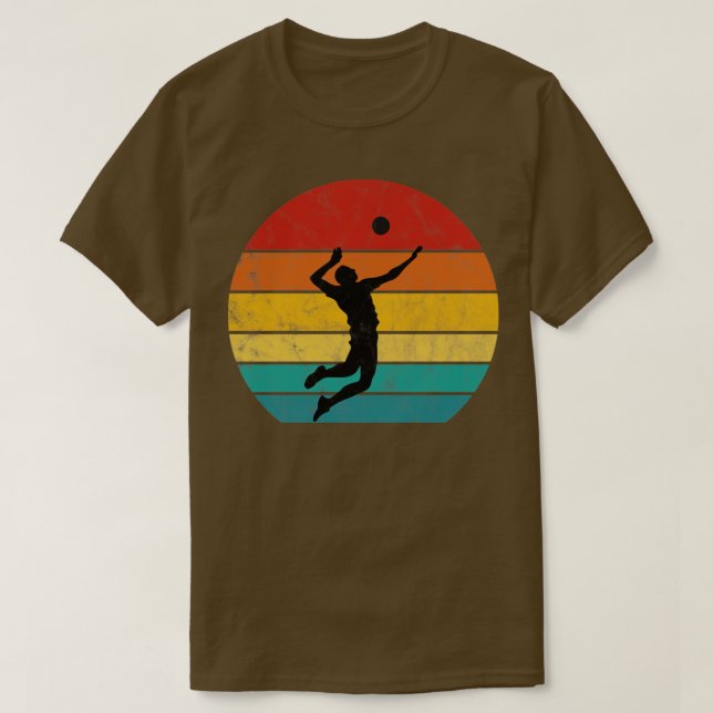 Camiseta Vintage Voleibol (Frente do Design)