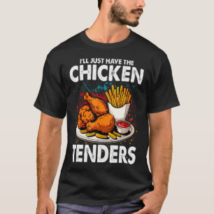 Camiseta Vintage Vou Pedir Só o Frango