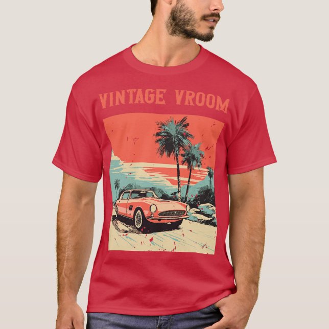 Camiseta Vintage Vroom (Frente)