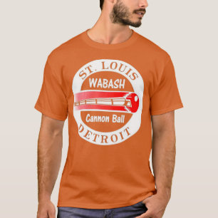 Camiseta Vintage Wabash Railroad 2