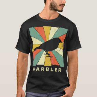 Camiseta Vintage Warbler Bird Lover Estilo Animal