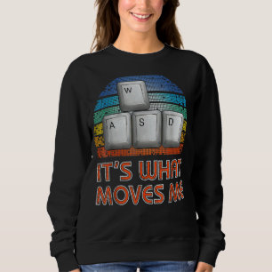 Camiseta Vintage Wasd Pc Gamer Video Gaming Boys Men