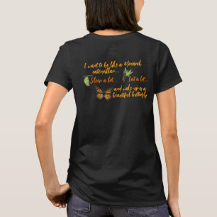 Camiseta Vintage Wash Borboleta Monarca