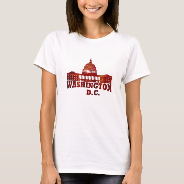 Camiseta Vintage Washington DC (Frente)