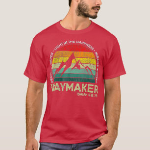 Camiseta Vintage Waymaker Promise Keeper Miracle Worker Chr