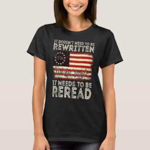 Camiseta Vintage We The Pessoas 1776 Usa Flag 4th Of Julian