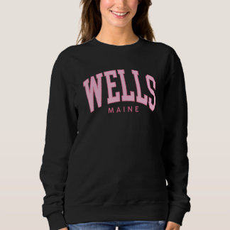 Camiseta Vintage Wells Beach ME Maine summer Preppy Throwba