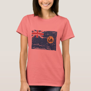 Camiseta Vintage Western Austrália Flag