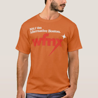 Camiseta Vintage WFNX 101.7 FM, Boston
