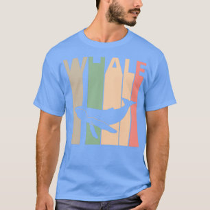 Camiseta Vintage Whale Animal Print