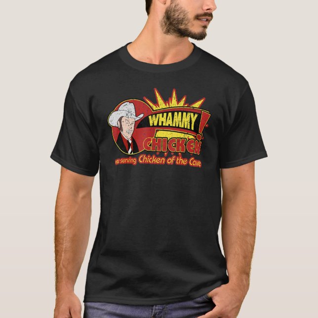 Camiseta Vintage Whammy Chicken Da Caverna (Frente)