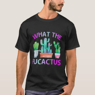 Camiseta Vintage What The Fucculent