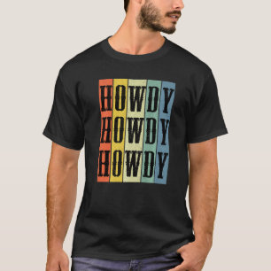 Camiseta Vintage White Howdy Rodeo Oeste do Sul