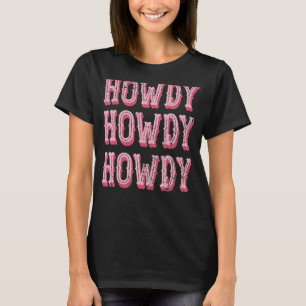 Camiseta Vintage White Howdy Rodeo Oeste do Sul