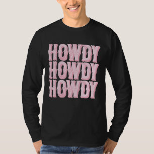 Camiseta Vintage White Howdy Rodeo Oeste do Sul