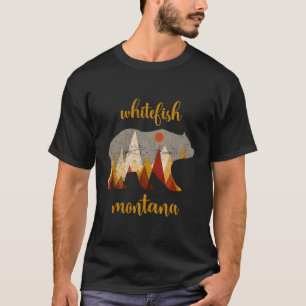 Camiseta Vintage Whitefish Montana