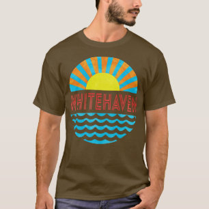 Camiseta Vintage Whitehaven Beach Sun E Waves