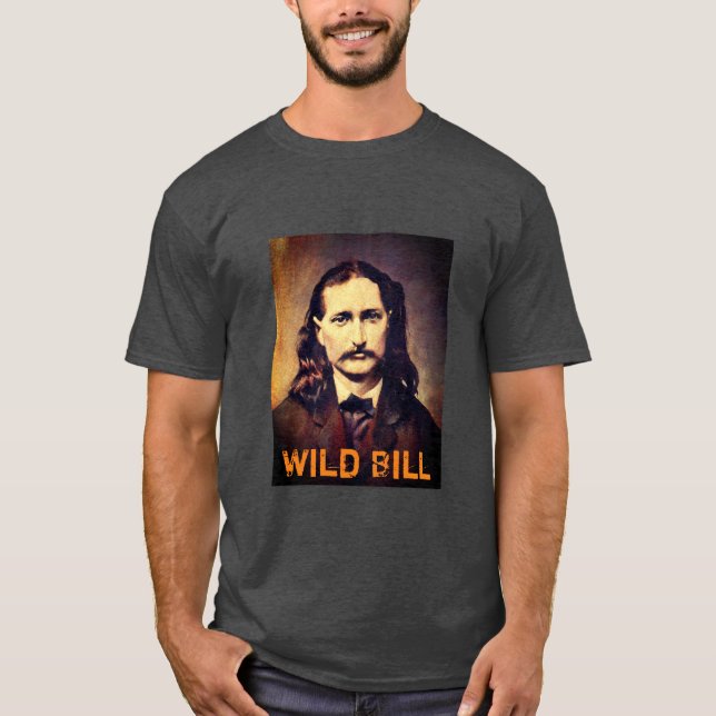 Camiseta Vintage Wild Bill Wild West (Frente)
