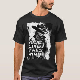 Camiseta Vintage Wild West Cowboy Dizendo pelo Rodeo