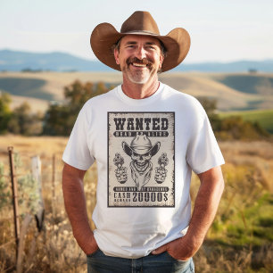 Camiseta Vintage Wild West Wied Poster