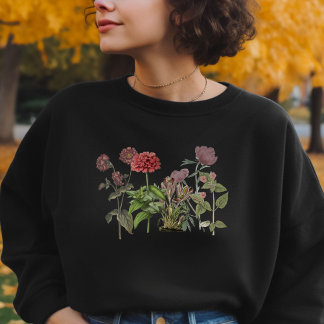 Camiseta Vintage Wildfloflower Boho jardinagem