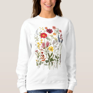 Camiseta Vintage Wildflower Graphic Floral