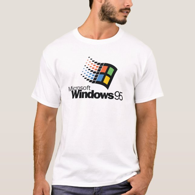 Camiseta Vintage windows 95 (Frente)
